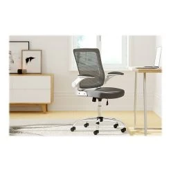 Serta Works Creativity Mesh Back Polyester Computer And Desk Chair, Gray (CHR10023B) -Office Chairs Shop unnamed file 102