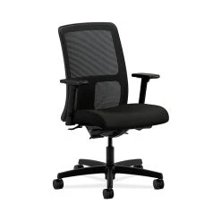 HON HONIT201WP40 Ignition Black Mesh Low-Back Office/Computer Chair With Adjustable Arms