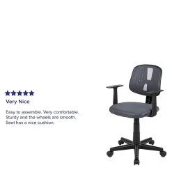 Flash Furniture Nylon Swivel Computer And Desk Chair, Gray (LF134AGY) 15 Flash Furniture Nylon Swivel Computer And Desk Chair, Gray (LF134AGY) -Office Chairs Shop unnamed file 115