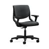 HON HONMT102NR10 Motivate Upholstered Back Office/Computer Chair, Adj. Arms, Onyx Shell, Onyx Fabric