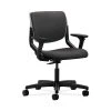 HON HONMT103SX23 Motivate Upholster Back Office/PC Chair, Adj. Arms, Platinum Shell, Carbon Fabric