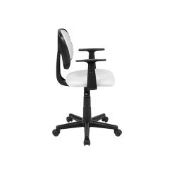Flash Furniture Fundamentals Foam Swivel Computer And Desk Chair, Black/White (LF134AWH) -Office Chairs Shop unnamed file 136