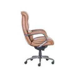La-Z-Boy Aberdeen Ergonomic Bonded Leather Swivel Computer And Desk Chair, Camel (51545-CAM) -Office Chairs Shop unnamed file 1453