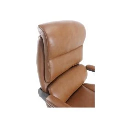 La-Z-Boy Aberdeen Ergonomic Bonded Leather Swivel Computer And Desk Chair, Camel (51545-CAM) -Office Chairs Shop unnamed file 1455