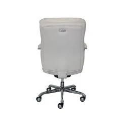 La-Z-Boy Sutherland Ergonomic Faux Leather Swivel Computer And Desk Chair, Ivory (CHR10048C) -Office Chairs Shop unnamed file 1466
