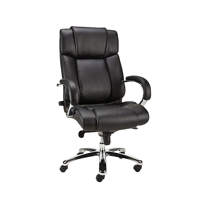 Staples Sonada Bonded Leather Computer And Desk Chair, Black (28358) 3 Staples Sonada Bonded Leather Computer And Desk Chair, Black (28358)