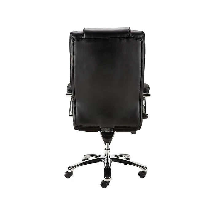Staples Sonada Bonded Leather Computer And Desk Chair, Black (28358) 4 Staples Sonada Bonded Leather Computer And Desk Chair, Black (28358) - Image 2