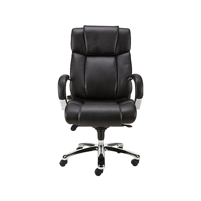 Staples Sonada Bonded Leather Computer And Desk Chair, Black (28358) 5 Staples Sonada Bonded Leather Computer And Desk Chair, Black (28358) - Image 3