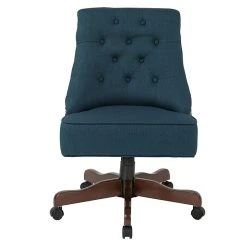 Inspired By Bassett Rebecca Office Chair With Dark Espresso Finish Base And Klein Azure Fabric (BP-REBEX-K14) -Office Chairs Shop unnamed file 1529