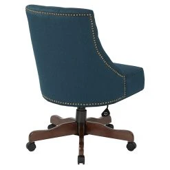 Inspired By Bassett Rebecca Office Chair With Dark Espresso Finish Base And Klein Azure Fabric (BP-REBEX-K14) -Office Chairs Shop unnamed file 1533