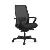 HON Endorse Collection HONLWIM2FWP37 Fabric Seat Mesh Mid-Back Office/PC Chair, Fixed Arms, Navy -Office Chairs Shop unnamed file 1582