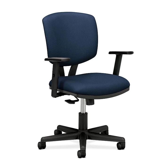 HON® HON5703AGA90 Volt® Fabric Office Chair With Adjustable Arms, Navy 3 HON® HON5703AGA90 Volt® Fabric Office Chair With Adjustable Arms, Navy