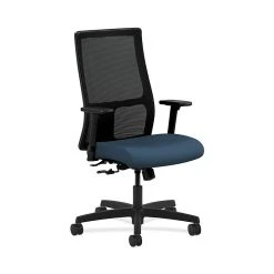 HON HONIW101SX05 Ignition Mesh Mid-Back Office/Computer Chair, Adjustable Arms, Jet Fabric
