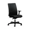 HON HONIW114UR10 Ignition Mid-Back Office/Computer Chair, Adjustable Arms, Black Fabric