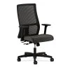 HON HONIW101AI10 Ignition Fabric-Upholstered Mesh Mid-Back Office/Computer Chair, Adj. Arms, Onyx