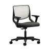 HON HONMT10FAI10 Motivate Ilira -Stretch Mesh Back Office/PC Chair, Adj. Arms, Onyx Shell, Black