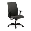 HON HONIW102AHUAI10 Ignition Onyx Fabric Mid-Back Office/Computer Chair Adjustable Arms,