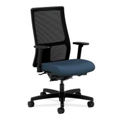HON HONIW108SX05 Ignition Mesh Mid-Back Office/Computer Chair, Adjustable Arms, Jet Fabric