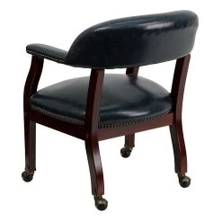 Flash Furniture Vinyl Mid Back Luxurious Conference Chair With Casters, Blue -Office Chairs Shop unnamed file 1753