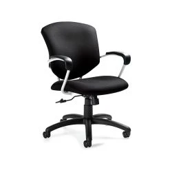 Global Supra Urban Fabric Medium Back Tilter Chair, Granite Rock