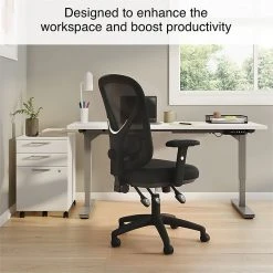 Staples Carder Mesh Back Fabric Computer And Desk Chair, Black (24115-CC) -Office Chairs Shop unnamed file 19