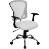 Flash Furniture Mid-Back Office Chair, White -Office Chairs Shop unnamed file 2065