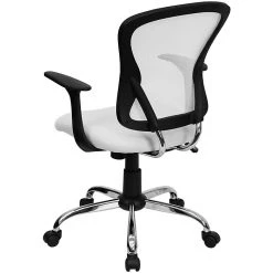 Flash Furniture Mid-Back Office Chair, White -Office Chairs Shop unnamed file 2071