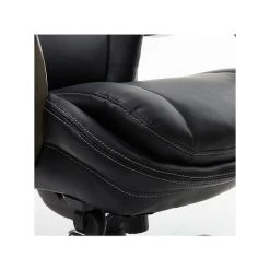 La-Z-Boy Harnett Ergonomic Faux Leather Swivel Executive Chair, Black (46253A) -Office Chairs Shop unnamed file 2089