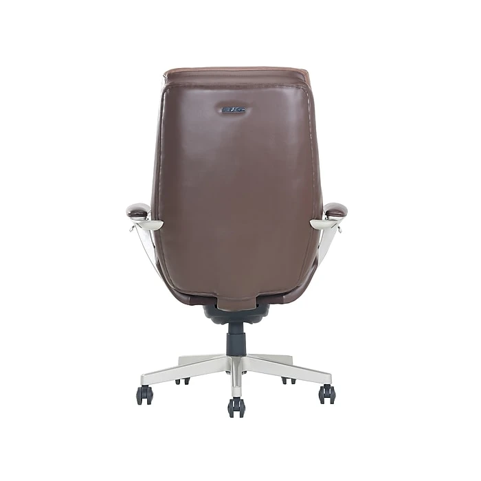 La-Z-Boy Alton Ergonomic Bonded Leather Swivel Executive Chair, Brown (51544-BRN) 6 La-Z-Boy Alton Ergonomic Bonded Leather Swivel Executive Chair, Brown (51544-BRN) - Image 4
