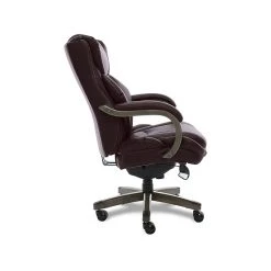 La-Z-Boy Harnett Ergonomic Faux Leather Swivel Executive Chair, Coffee (46253B) -Office Chairs Shop unnamed file 2161