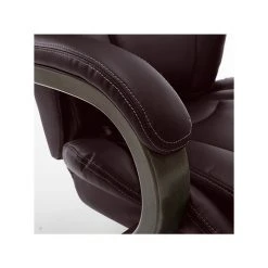 La-Z-Boy Harnett Ergonomic Faux Leather Swivel Executive Chair, Coffee (46253B) -Office Chairs Shop unnamed file 2165