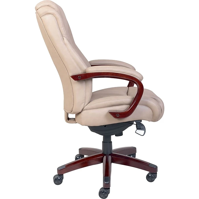 La-Z-Boy Miramar ComfortCore Traditions Executive Office Chair, Taupe (45835) 4 La-Z-Boy Miramar ComfortCore Traditions Executive Office Chair, Taupe (45835) - Image 2