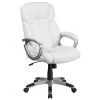 Flash Furniture Faux Leather Mid-Back Executive Office Chair, White (GO2236MWH) -Office Chairs Shop unnamed file 2199