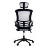 Techni Mobili Executive High Back Mesh Chair, Silver/Grey -Office Chairs Shop unnamed file 2208