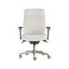 La-Z-Boy Baylor Ergonomic Faux Leather Swivel Executive Chair, White (CHR10085A) -Office Chairs Shop unnamed file 2217