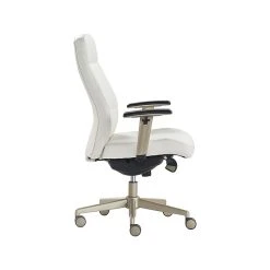 La-Z-Boy Baylor Ergonomic Faux Leather Swivel Executive Chair, White (CHR10085A) -Office Chairs Shop unnamed file 2219