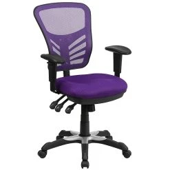 Flash Furniture Mesh Executive Chair, Purple (HL0001PUR)