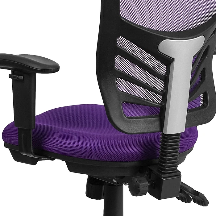 Flash Furniture Mesh Executive Chair, Purple (HL0001PUR) 11 Flash Furniture Mesh Executive Chair, Purple (HL0001PUR) - Image 9