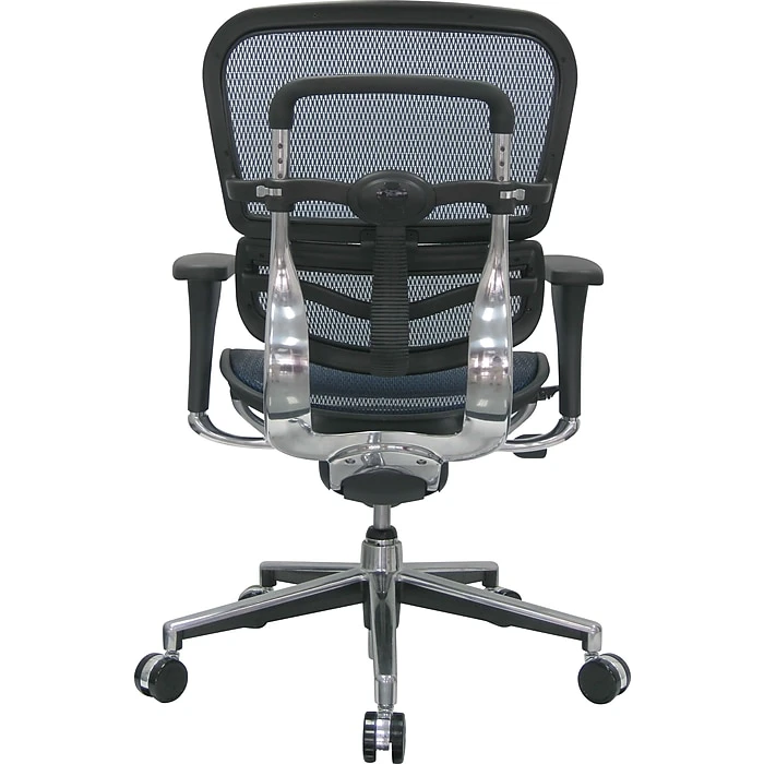 Raynor Eurotech Ergo Human Mesh Mid Back Task Chair, Blue 4 Raynor Eurotech Ergo Human Mesh Mid Back Task Chair, Blue - Image 2