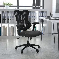 Flash Furniture Mesh Executive Chair, Black (BL-ZP-806-BK-GG) -Office Chairs Shop unnamed file 2272