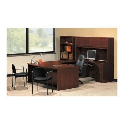 HON SofThread Leather High-Back Executive Chair, Center-Tilt, Fixed Arms, Black (BSXVL601SB11) -Office Chairs Shop unnamed file 2293