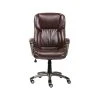 Serta Bonded Leather Executive Chair, Biscuit Brown (CHR200090)