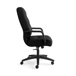 HON Pillow-Soft Executive High-Back Chair, Center-Tilt, Fixed Arms, Black Fabric -Office Chairs Shop unnamed file 2316
