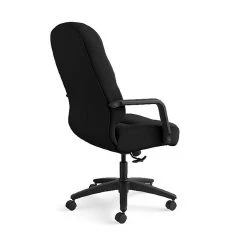 HON Pillow-Soft Executive High-Back Chair, Center-Tilt, Fixed Arms, Black Fabric -Office Chairs Shop unnamed file 2317