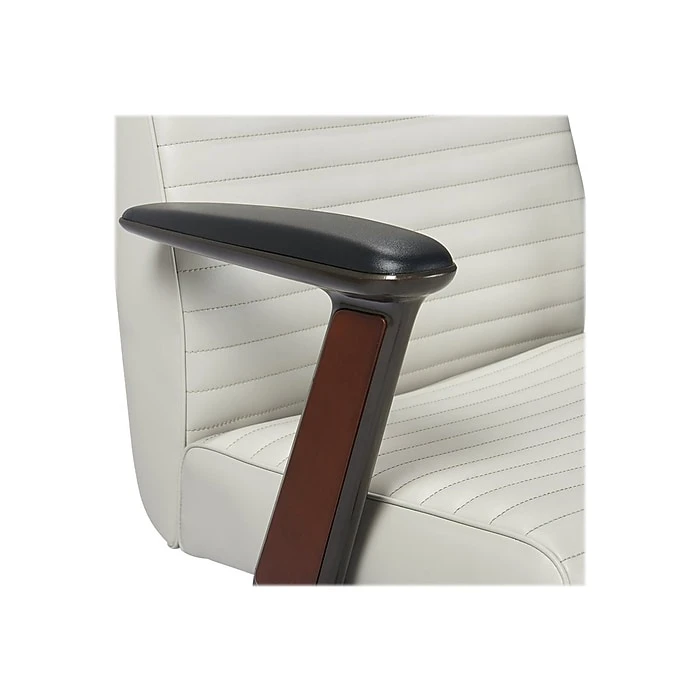 La-Z-Boy Emerson Ergonomic Faux Leather Swivel Executive Chair, White (CHR10081A) 9 La-Z-Boy Emerson Ergonomic Faux Leather Swivel Executive Chair, White (CHR10081A) - Image 7
