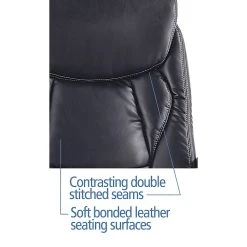 Serta Launtner Bonded Leather Executive Office Chair With Smart Layers Technology, Opportunity Gray/Black (44942A) -Office Chairs Shop unnamed file 2356