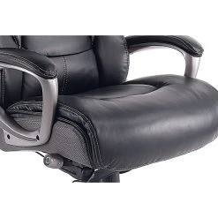 Serta Launtner Bonded Leather Executive Office Chair With Smart Layers Technology, Opportunity Gray/Black (44942A) -Office Chairs Shop unnamed file 2357