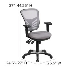 Flash Furniture Mesh Executive Chair, Gray (HL0001GY) 17 Flash Furniture Mesh Executive Chair, Gray (HL0001GY) -Office Chairs Shop unnamed file 2376