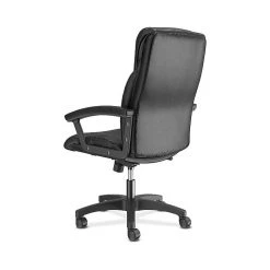 HON SofThread Leather High-Back Executive Chair, Center-Tilt, Fixed Arms, Black (BSXVL151SB11) -Office Chairs Shop unnamed file 2406