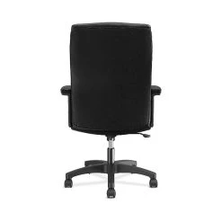 HON SofThread Leather High-Back Executive Chair, Center-Tilt, Fixed Arms, Black (BSXVL151SB11) -Office Chairs Shop unnamed file 2407